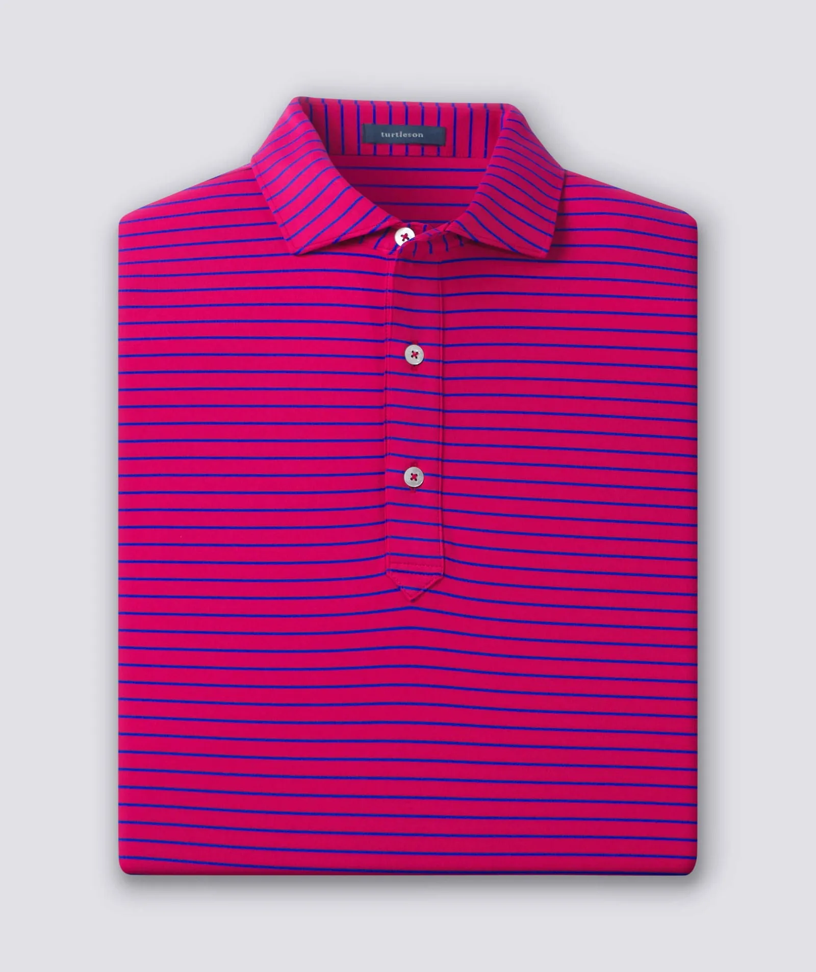 Trey Stripe Performance Polo