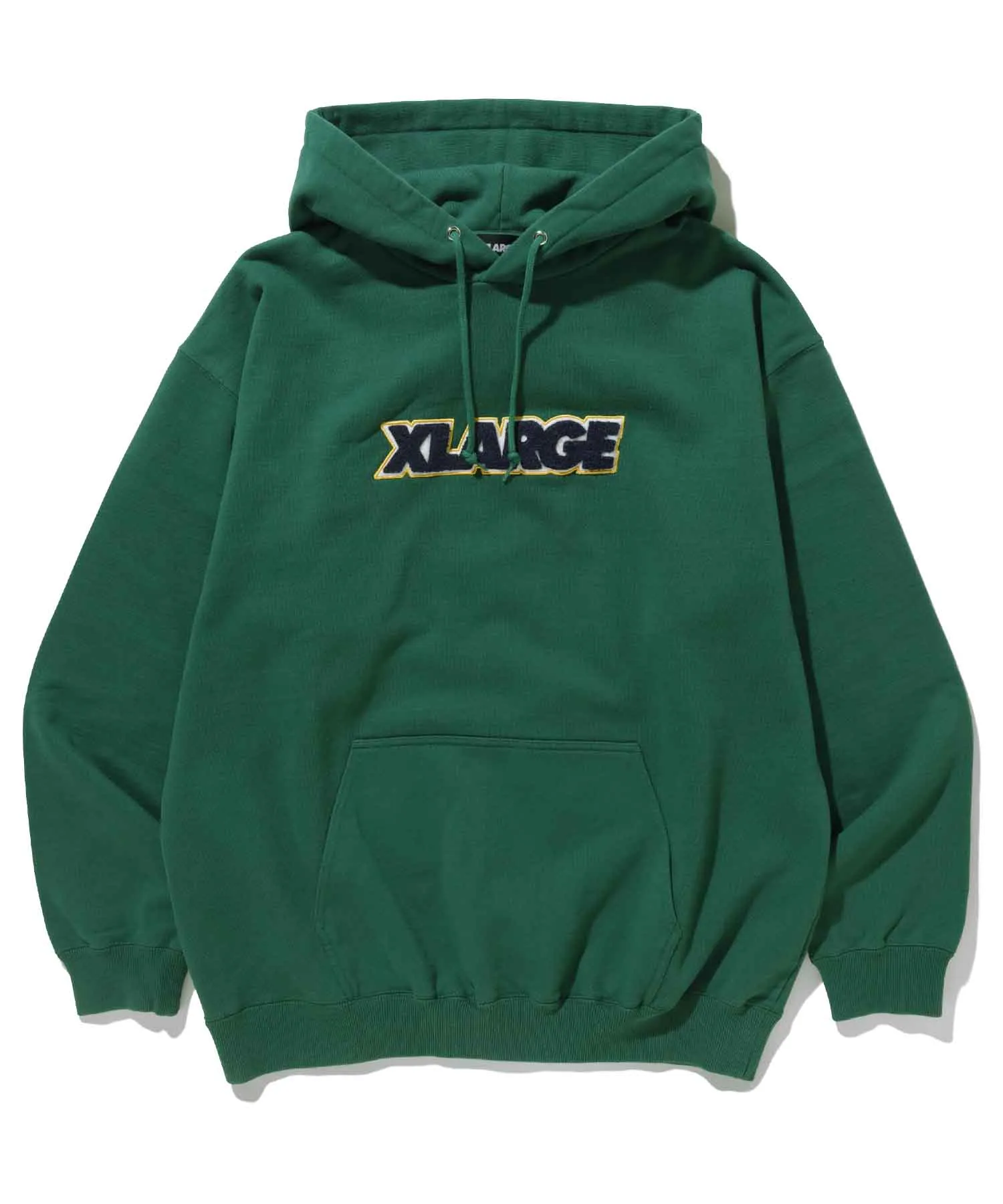 TWO TONE STANDARD LOGO PULLOVER HOODED SWEAT