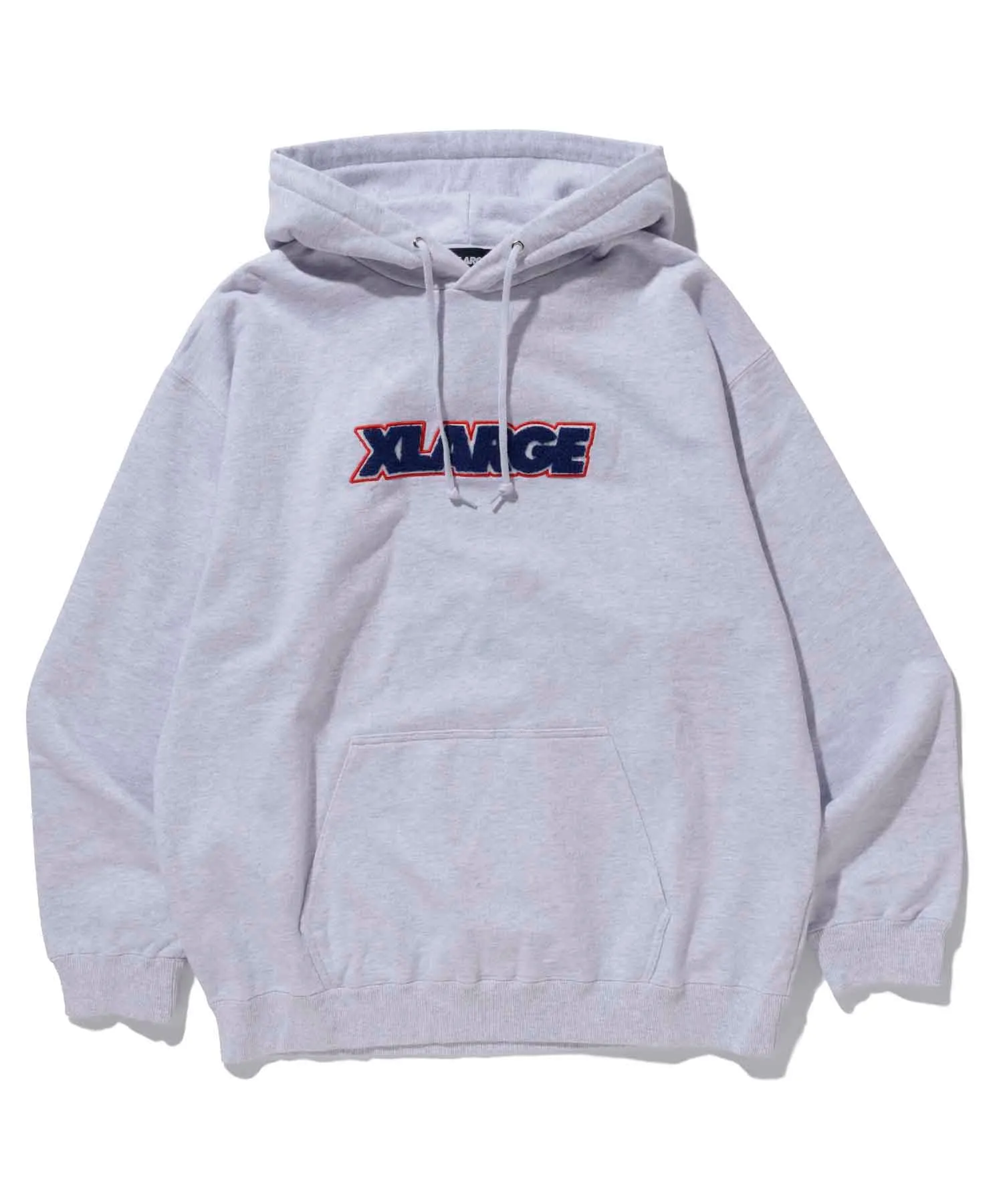 TWO TONE STANDARD LOGO PULLOVER HOODED SWEAT