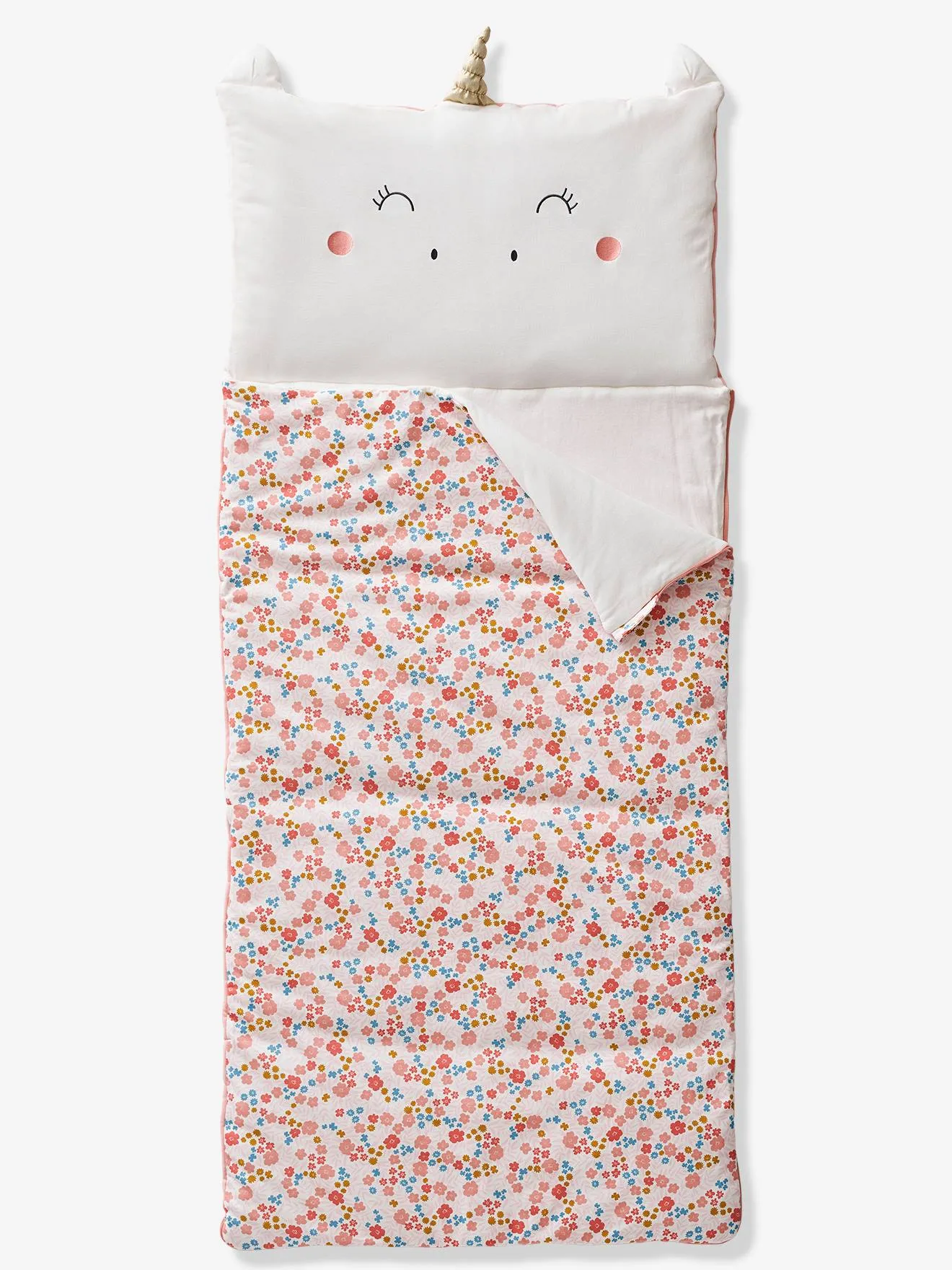 Unicorn Sleeping Bag - pink/print