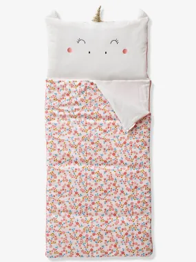 Unicorn Sleeping Bag - pink/print