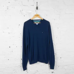 Vintage Tommy Hilfiger Golf Jumper - Navy - L