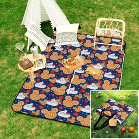 Waffles Zipper Picnic Mat