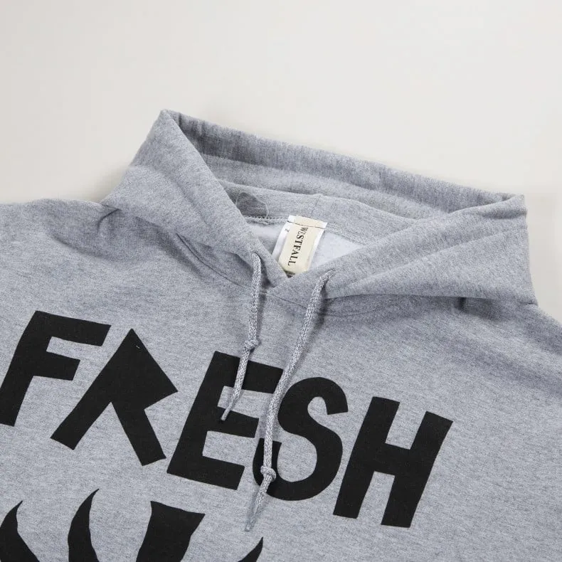 WESTFALL Fresh Pullover Hooded Sweatshirt (Heather Grey)