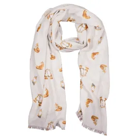 Wrendale Born To Be Wild Fox Scarf