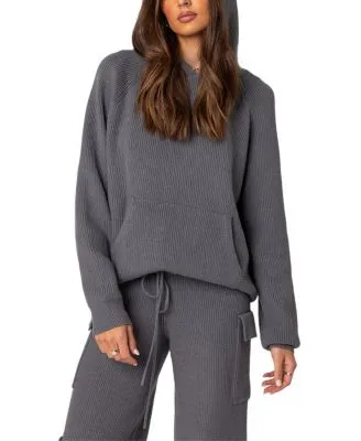 Wynter Oversized Knit Hoodie