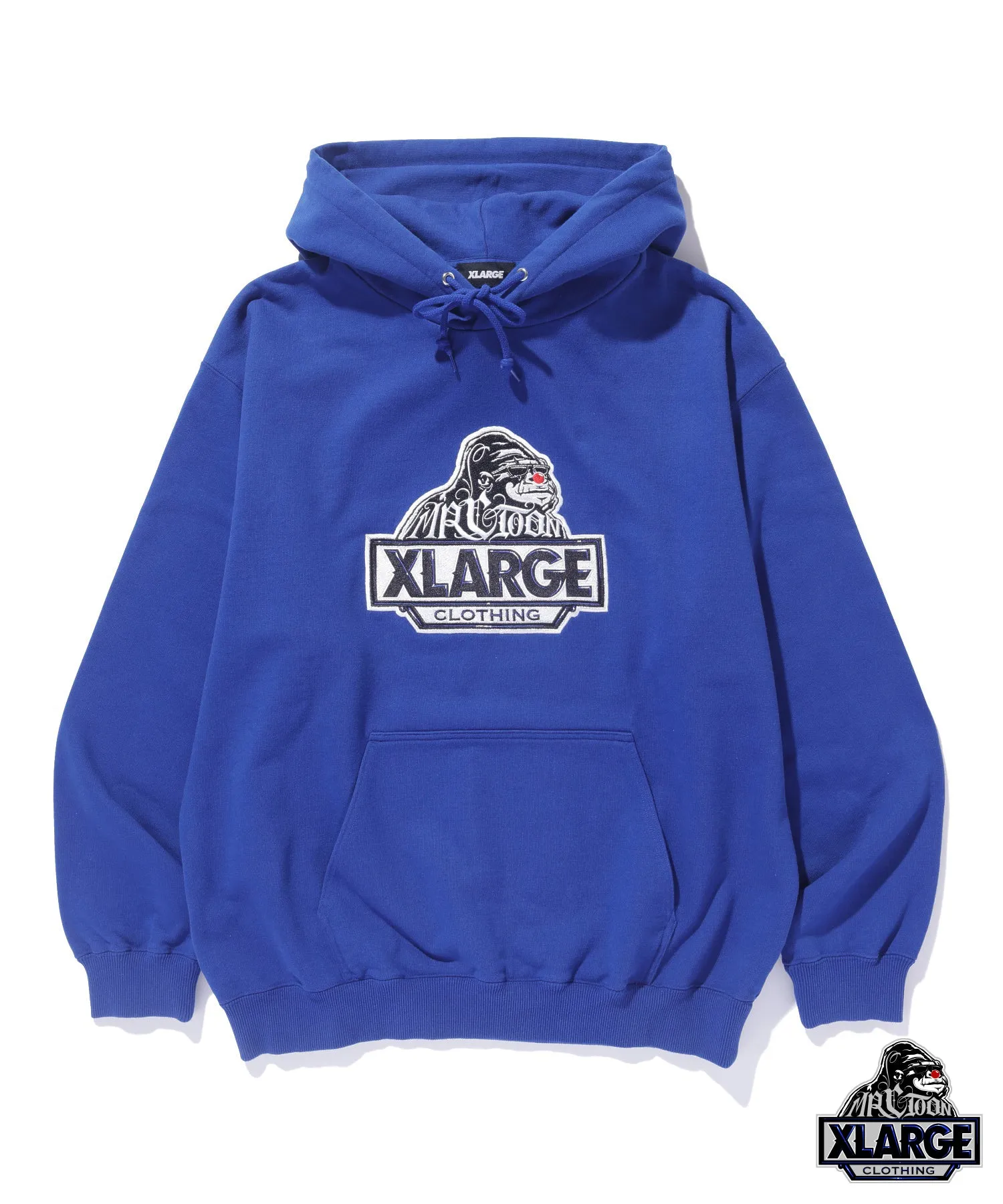 XLARGE x MR.CARTOON PULLOVER HOODED SWEAT SHIRT